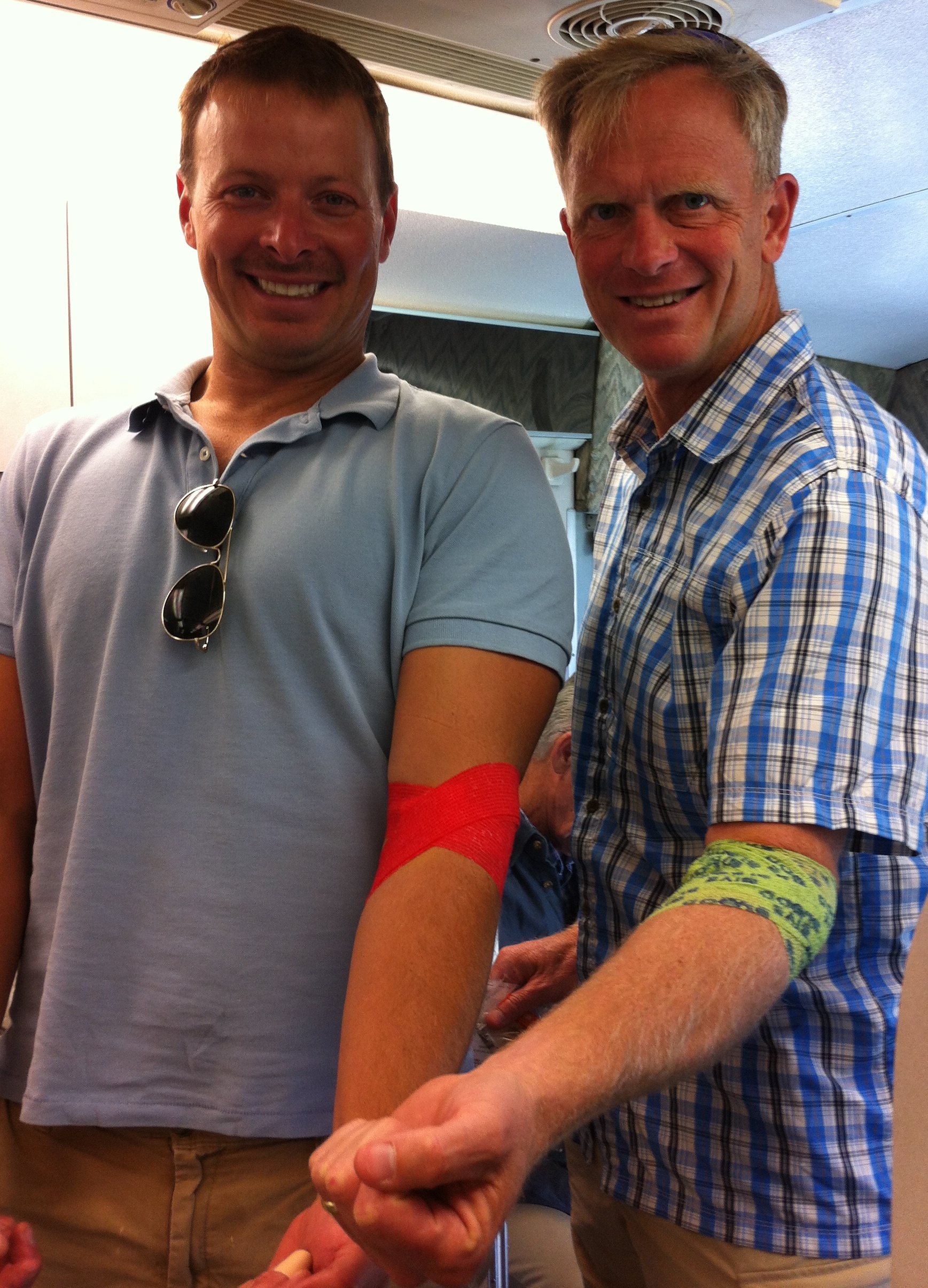 Donate blood for the San Diego Blood Bank
